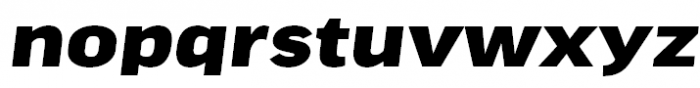 FF Good Headline Offc Pro Extended Black Italic Font LOWERCASE