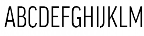 FF Good Headline Offc Pro Extra Condensed Font UPPERCASE