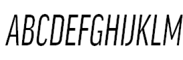 FF Good Headline Offc Pro SC Compressed Italic FONT