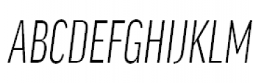 FF Good Headline Offc Pro SC Compressed Light Italic FONT