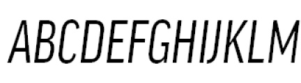 FF Good Headline Offc Pro SC Extra Condensed Italic FONT