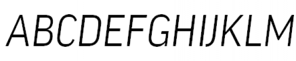 FF Good Headline Offc Pro SC Narrow Light Italic FONT