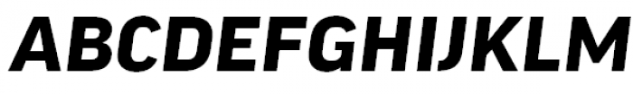 FF Good Headline Offc Pro SC Wide Bold Italic Font UPPERCASE