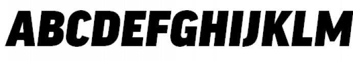 FF Good Headline Offc Pro Ultra Italic Font UPPERCASE