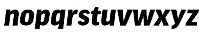 FF Good Headline Pro Black Italic Font LOWERCASE