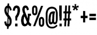 FF Good Headline Pro Compressed Bold Font OTHER CHARS
