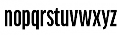 FF Good Headline Pro Compressed Bold Font LOWERCASE
