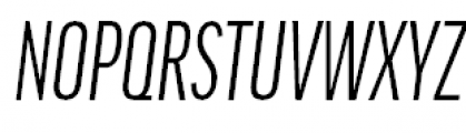 FF Good Headline Pro Compressed Italic Font UPPERCASE
