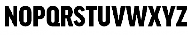 FF Good Headline Pro Condensed Black Font UPPERCASE