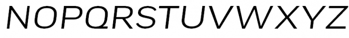 FF Good Headline Pro Extended Light Italic Font UPPERCASE