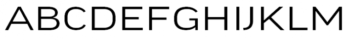 FF Good Headline Pro Extended Light Font UPPERCASE