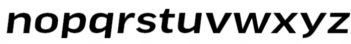 FF Good Headline Pro Extended Medium Italic Font LOWERCASE