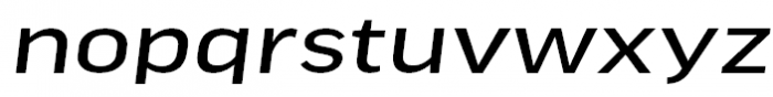FF Good Headline Pro Extended News Italic Font LOWERCASE