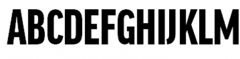 FF Good Headline Pro Extra Condensed Black Font UPPERCASE