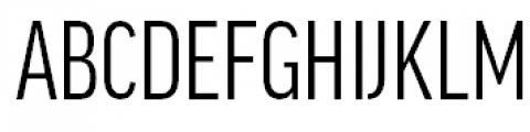 FF Good Headline Pro Extra Condensed Font UPPERCASE