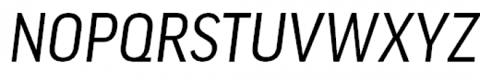 FF Good Headline Pro Narrow Italic Font UPPERCASE
