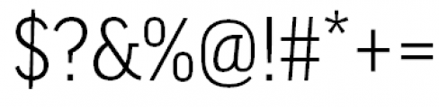 FF Good Headline Pro Narrow Light Font OTHER CHARS