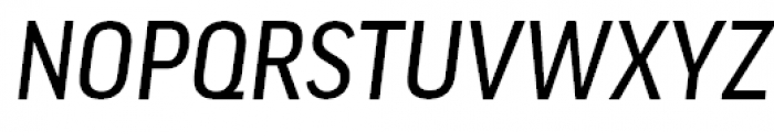FF Good Headline Pro Narrow News Italic Font UPPERCASE