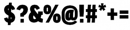 FF Good Headline Pro Narrow Ultra Font OTHER CHARS