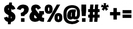 FF Good Headline Pro Ultra Font OTHER CHARS