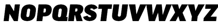 FF Good Headline Pro Wide Ultra Italic Font UPPERCASE