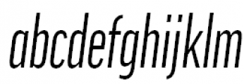FF Good Offc Pro Compressed News Italic FONT