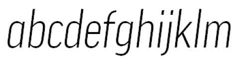 FF Good Offc Pro Condensed Light Italic FONT