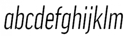 FF Good Offc Pro Extra Condensed Italic FONT