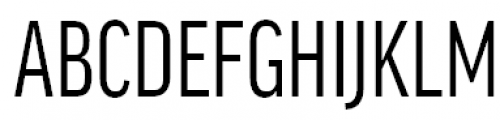FF Good Offc Pro Extra Condensed News Font UPPERCASE