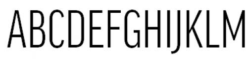 FF Good Offc Pro Extra Condensed Font UPPERCASE