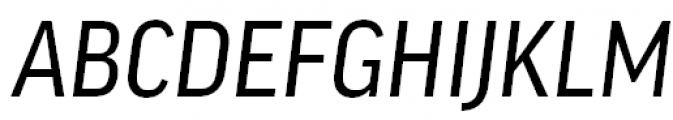 FF Good Offc Pro Narrow News Italic Font UPPERCASE