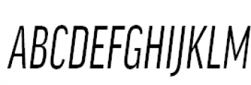FF Good Offc Pro SC Compressed Italic FONT