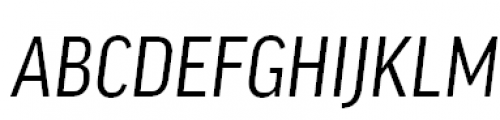FF Good Offc Pro SC Condensed Italic FONT