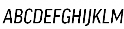 FF Good Offc Pro SC Condensed News Italic FONT
