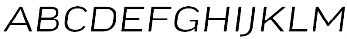 FF Good Offc Pro SC Extended Light Italic Font UPPERCASE