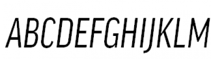 FF Good Offc Pro SC Extra Condensed Italic FONT