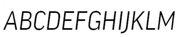FF Good Offc Pro SC Narrow Light Italic FONT