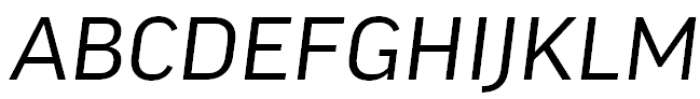 FF Good Offc Pro Wide Italic Font UPPERCASE