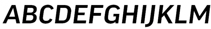 FF Good Offc Pro Wide Medium Italic Font UPPERCASE