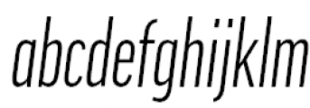 FF Good Pro Compressed Italic FONT
