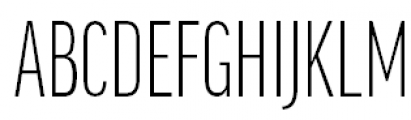 FF Good Pro Compressed Light Font UPPERCASE
