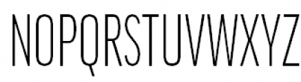 FF Good Pro Compressed Light Font UPPERCASE
