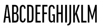 FF Good Pro Compressed Medium Font UPPERCASE