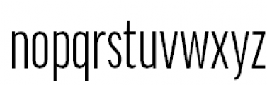FF Good Pro Compressed Font LOWERCASE