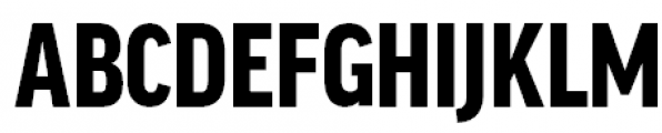 FF Good Pro Condensed Black Font UPPERCASE