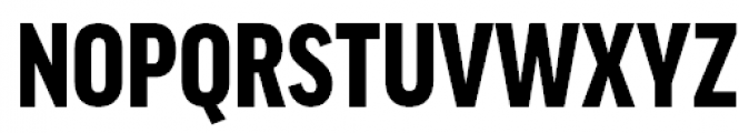 FF Good Pro Condensed Black Font UPPERCASE