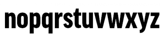 FF Good Pro Condensed Black Font LOWERCASE