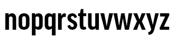 FF Good Pro Condensed Bold Font LOWERCASE