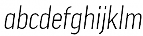 FF Good Pro Condensed Light Italic FONT