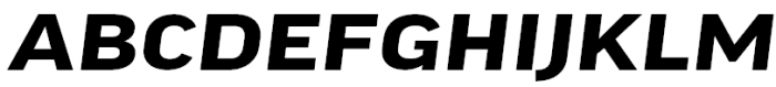 FF Good Pro Extended Bold Italic Font UPPERCASE